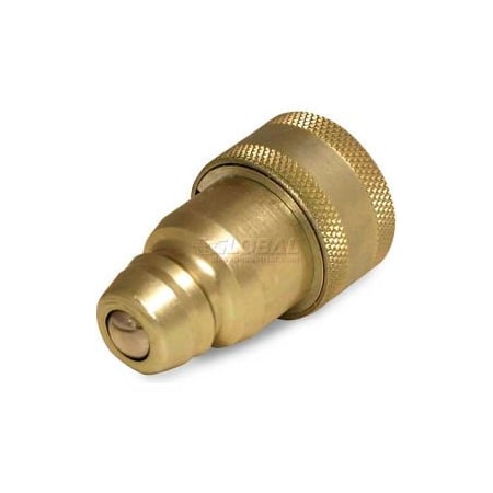 Apache Apache Hydraulic Quick Coupler 39041600, ISO Male Tip To JD "Cone" Style Body 39041600
